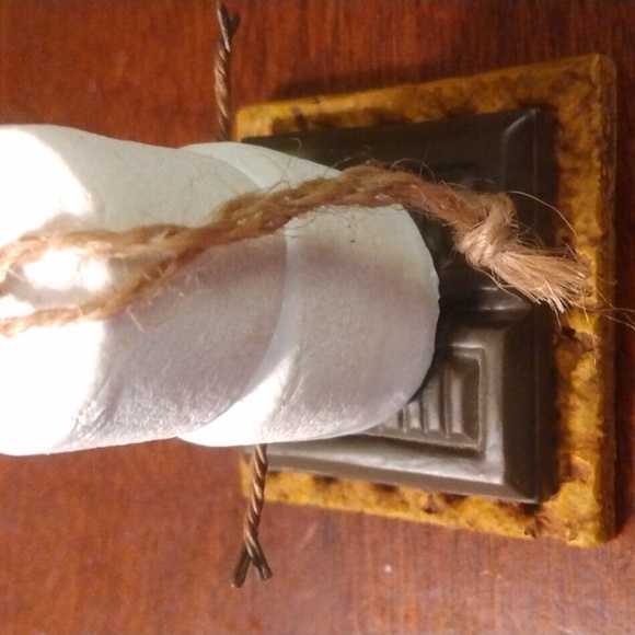 The Original Smores Christmas Ornament Marshmallow, Graham Cracker & Chocolate - Picture 5 of 8